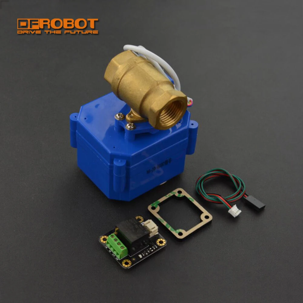 

DFRobot high stability sensitivity automated Solenoid Valve DN15 12V 1.0MPa compatible with Arduino Raspberry Pi for smart home