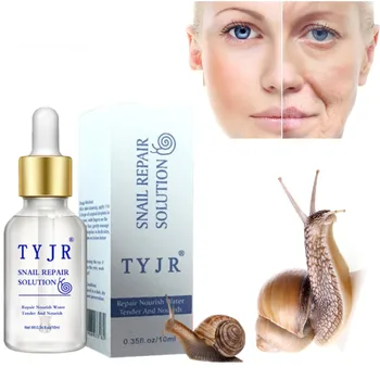 

10ml Hyaluronic Acid Face Serum Moisturizing Anti Aging Snail Essence Pore Minimizer Acne Treatment Serum Facial Skincare