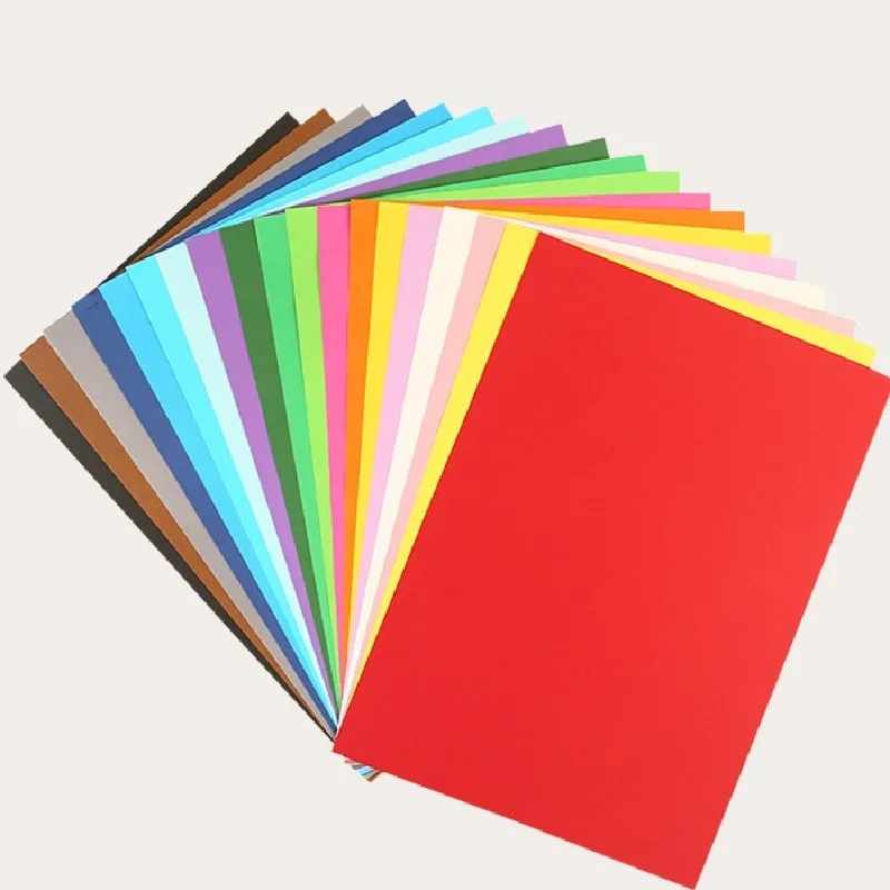 

8 Open Color Card Paper Color 8 Open Card Paper 100 Pieces Handmade Card Paper Children Card Paper
