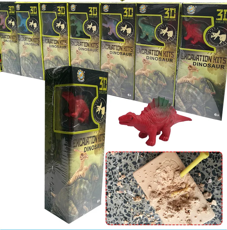 Gimide Archeology Mining игрушки имитация динозавров Fossil DIY Детский сад детские развивающие игрушки