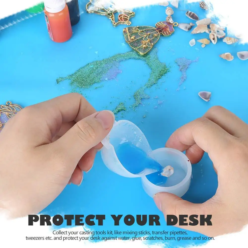 40*30CM Silicone Baking Mat Non Stick Pan Liner Placemat Table Protector Kitchen Pastry Liner Baking Bakeware Mat for Children