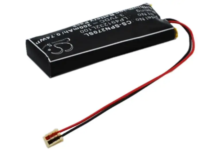 Cameron sino 200 мАч батарея для SONY PSP-N270 PSP-N270G LP491232L100 беспроводная гарнитура батарея