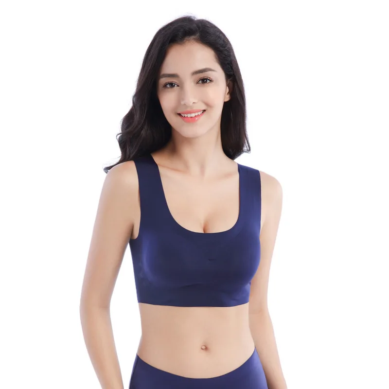 Sexy Underwears Women Seamless Bras Plus Size M-6XL One Piece Wire Free Sleep Lingeries Bra Lady Sports Casual Vest Bralette