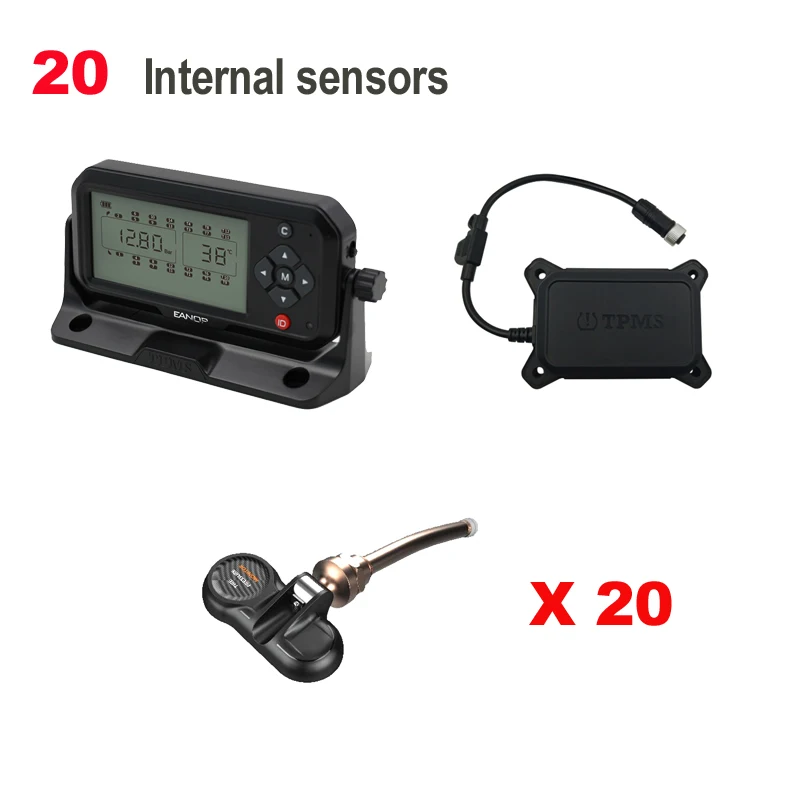 20 internal EANOP TPMS 16/26 колеса система контроля давления в шинах сигнализация давления в шинах внутренние датчики бар/PSI - Цвет: 20 internal
