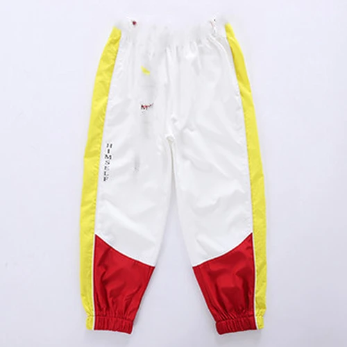 pants Свободные танцевальные костюмы для детей в стиле хип-хоп, для сцены, соревнований, бальных танцев, шоу для мальчиков и девочек в стиле джаз уличный танцевальный костюм комплект для танцев - Цвет: pants