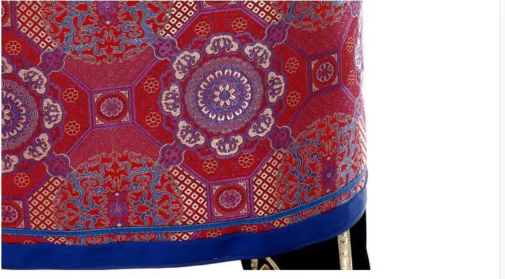 Китайская традиционная народная Осенняя новая монгольская одежда для выступлений мужская длинная одежда Повседневный Национальный Модный качественный Халат