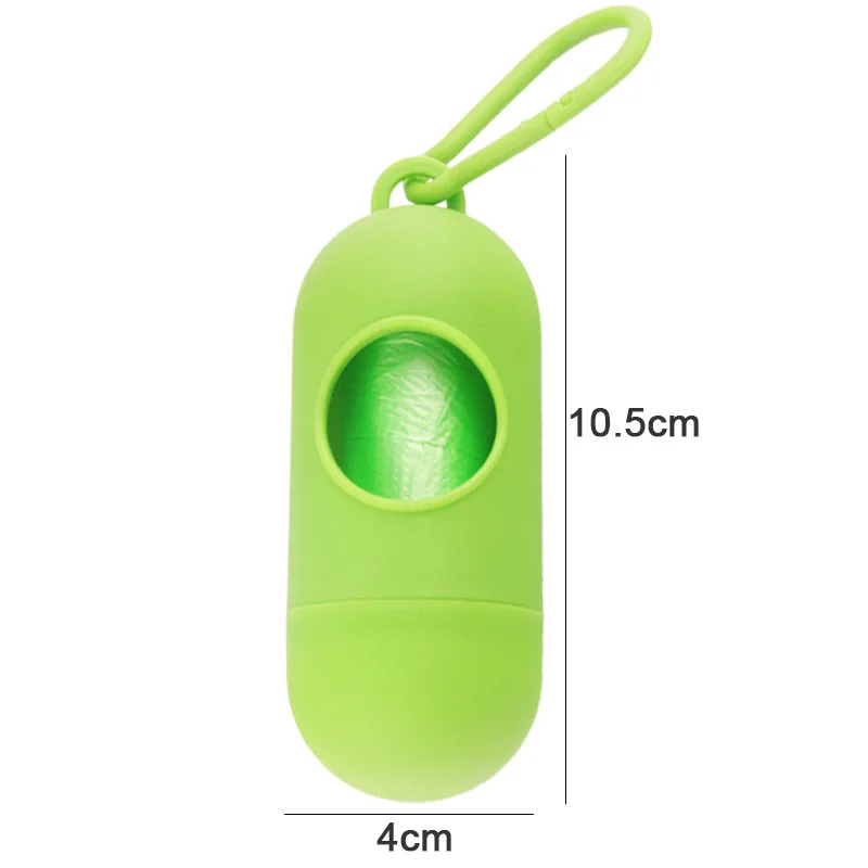 C Practical Pet Dog Poop Bag Dispenser Cat Waste Garbage Holder Poop Bags Set Animal Garbage Collector Trash Clean Supplies - Цвет: C