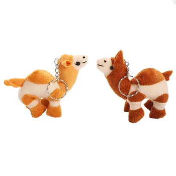 

Cartoon Cute Soft Camel Key Chain Funny Stuffed Kids Gift Toy Plush keychain kids toys juguetes brinquedos игрушки New style