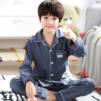 

Kids Pajamas Sets Girls Boys cartoon sleepwear Boys cotton Long Sleeve nightwear Sets Children Pyjamas Spring Fall Pajamas