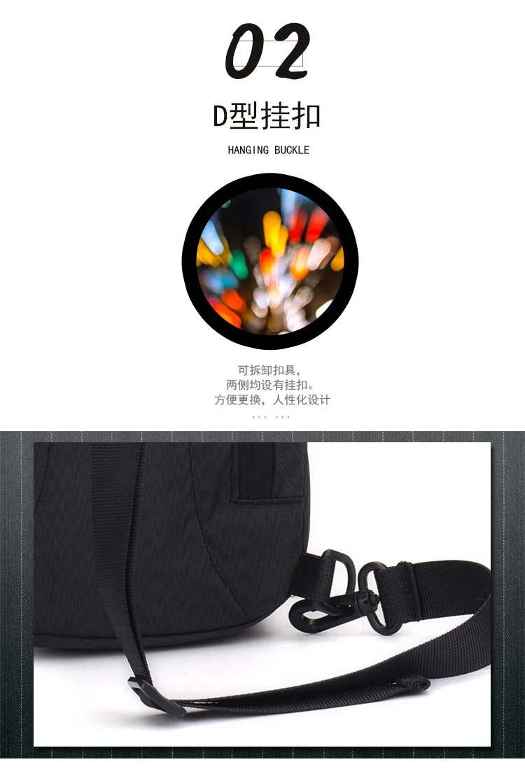 Tanluhu New Style Large-Volume Chest Bag Shoulder Bag Men And Women Outdoor Travel Bag Shoulder Bag Waterproof a Generation of F