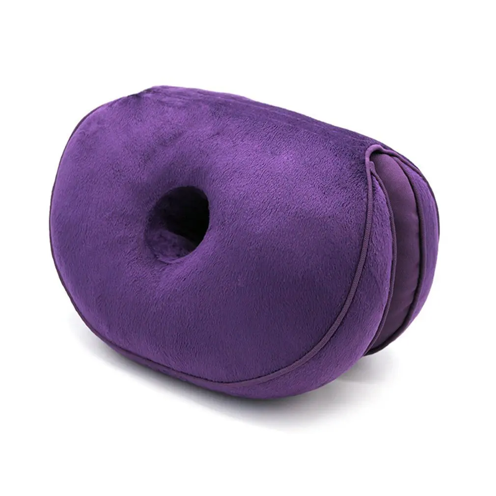 Multifunctional Dual Comfort Seat Cushion Memory Foam of Hip Cushion Beautiful Butt Latex Seat Cushion Comfy for Home Office