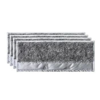 

4 Pcs Robot Vacuum Dry Wet Mop Cloths Pad for Irobot M6 Robotic Vacuum Cleaner Parts Replacement