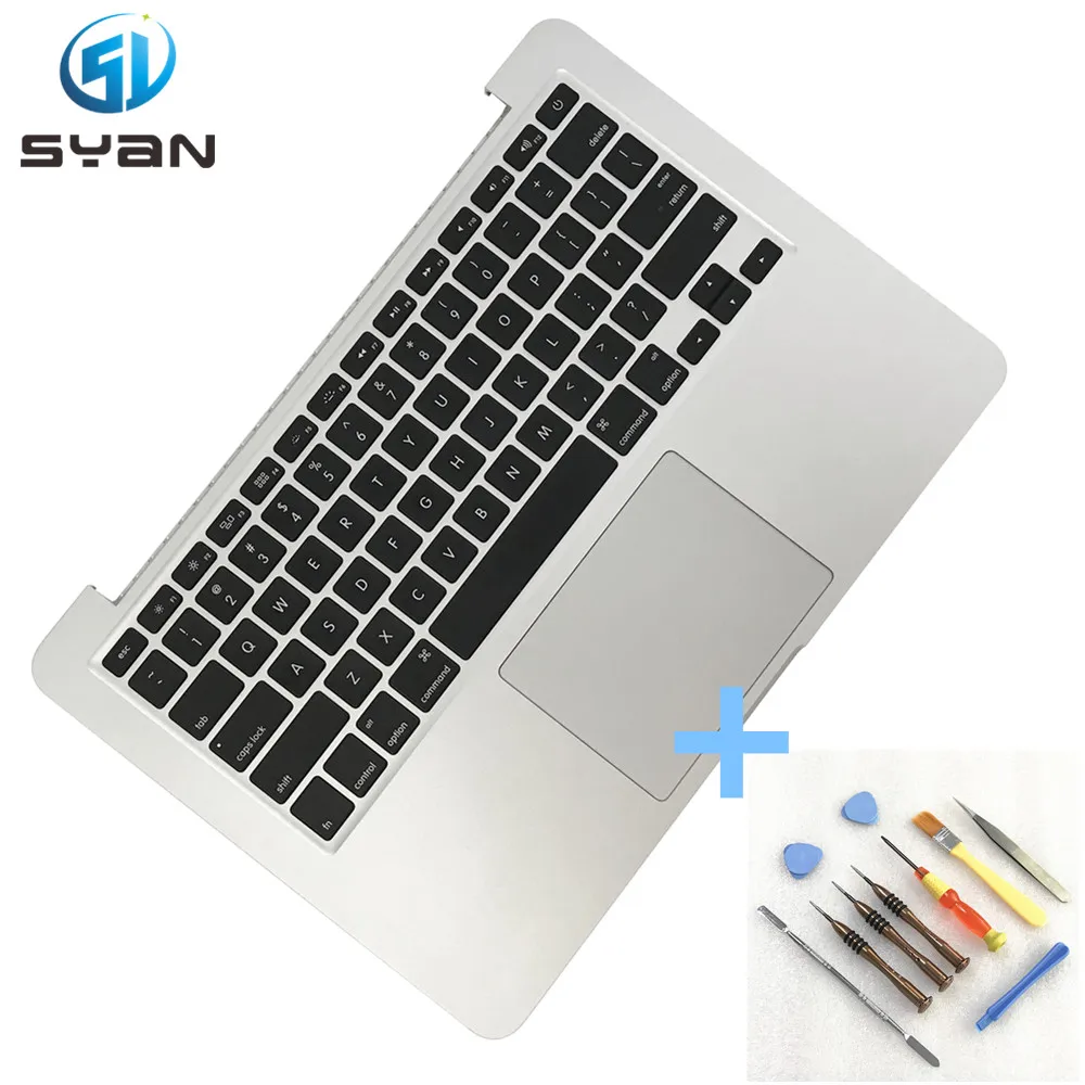 A1502 Топ чехол для Macbook Pro retina 13,3 дюймов Топ чехол с US клавиатура трекпад подсветка