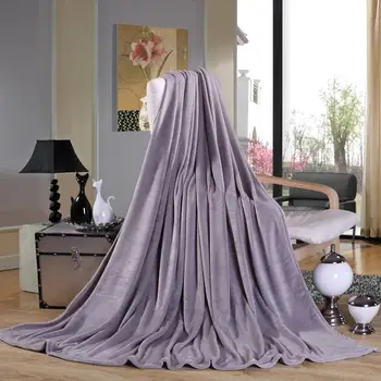 

55 Solid Blanket Warm Blankets for Winter Beds Soft Bed Cover Blanket Gray Pink Red Blankets Colorful Child Bedspreads