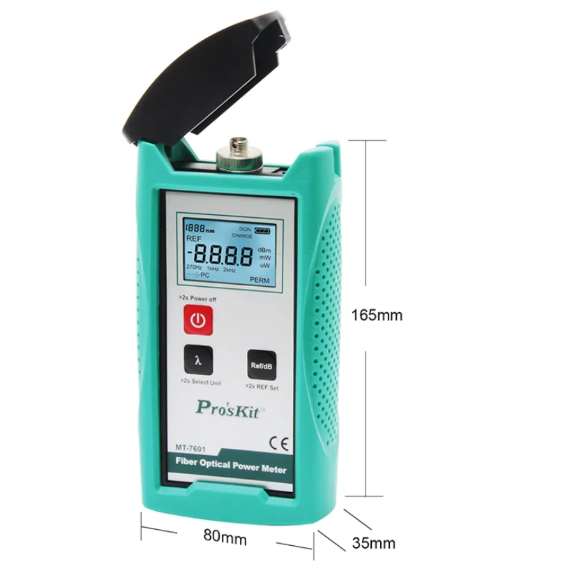 Волоконно-оптический измеритель мощности Proskit MT-7601+ 6~-70 дБм