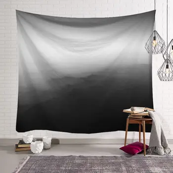

Aesthetic Trippy Tapestry Psychedelic Modern Art Black Tapestry Wall Hanging Living Room Wandteppich Room Decoration EB50GT