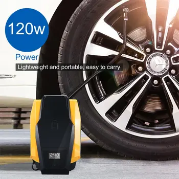 

Portable 22 Cylinder Auto Car Tire Inflator DC12V Electric Car Air Compressor Pump Digital Inflatable Pump With Indicator