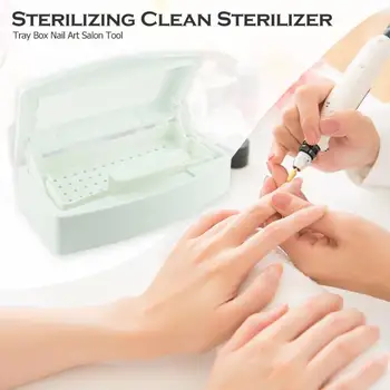 

Pro Sterilizer Tray Affordable Easy Use Practical Durable Cleaner Manicure Nail Art Beauty Implement Disinfection Box