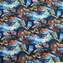 105 см Ширина Marvel стражи Галактики печать хлопок ткань для мальчика одежда занавес домашний текстиль наволочки DIY-BK714