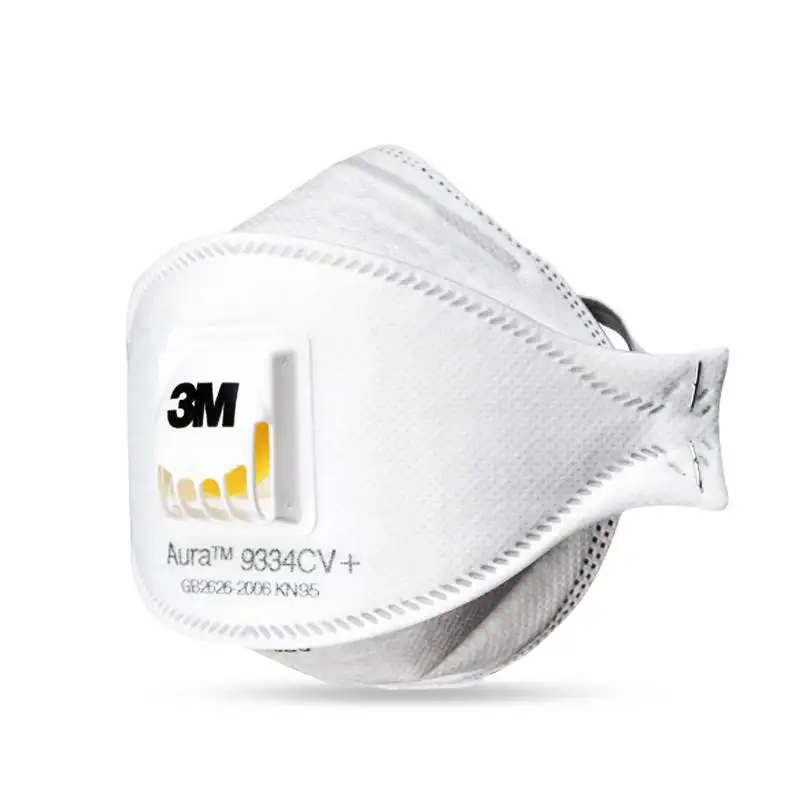 

3pcs/Lot 3M Mask 9334CV+ FFP3 KN95 Mask Respirator Protective Mask Face Haze Anti-fog Masks 9334 Aura mascarillas de proteccion