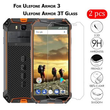 Перейти на Алиэкспресс и купить 2 шт для Ulefone Armor 3 закаляющее стекло Защита экрана Защита от царапин ЖК-пленка для Ulefone Armor 3W 3T стеклянная крышка для телефона 5,7дюйм