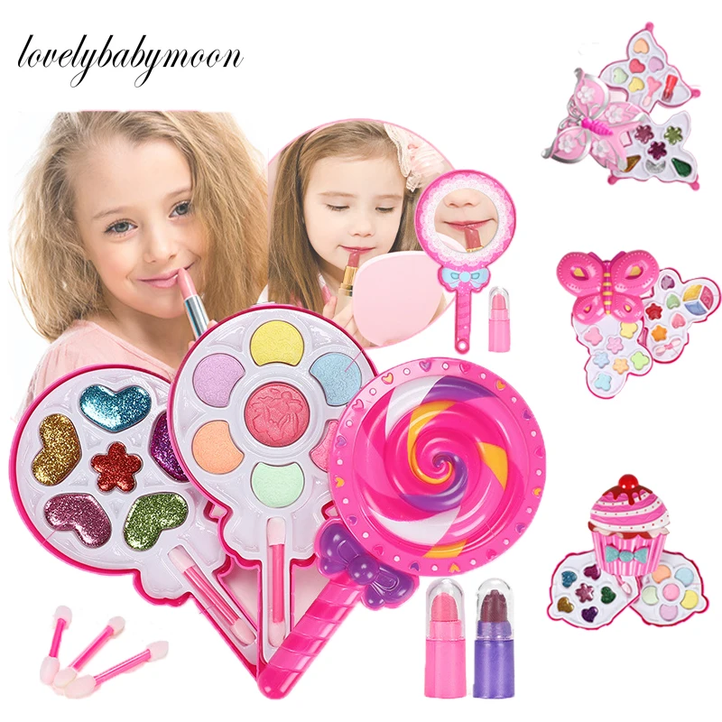 Princess Girl Toy Children Makeup | Kids Makeup Set Girls Gift - Kids ...