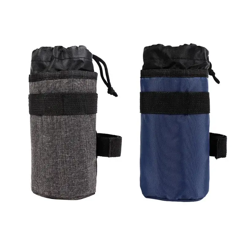 

Bicycle Insulated Water Bottle Carrier Pouch Bike Handlebar Stem Kettle Bags Internal Aluminium Foil Insulation for Winter