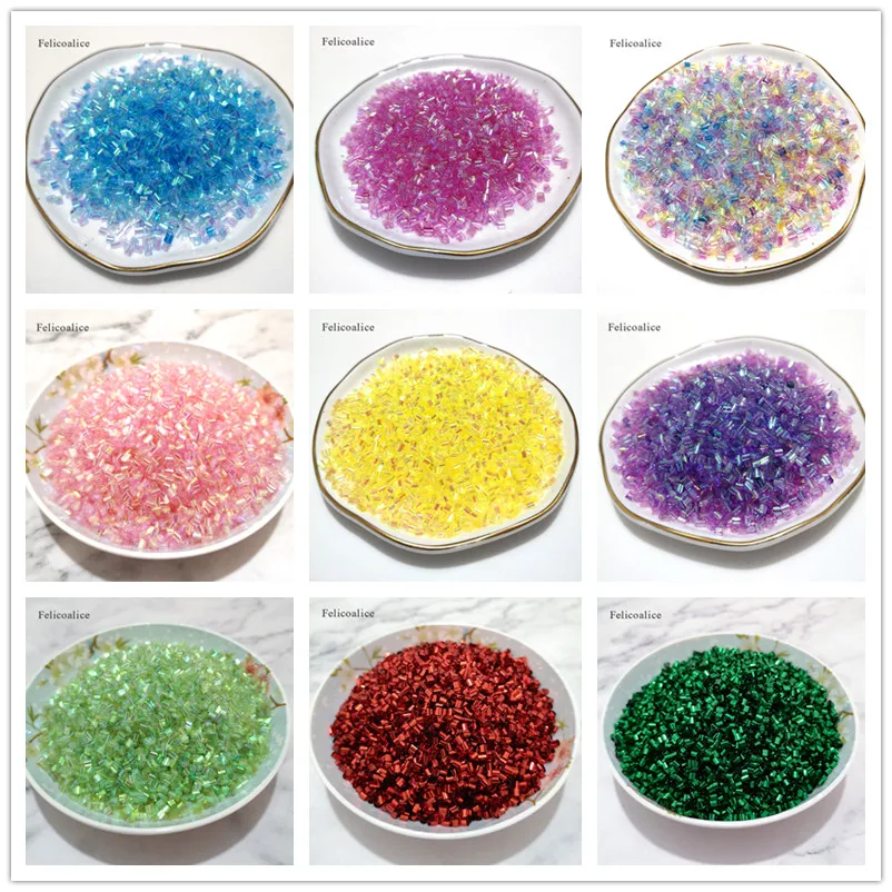 100g Bingsu Beads Metallic Slime Supplies Crafting 6 Colors