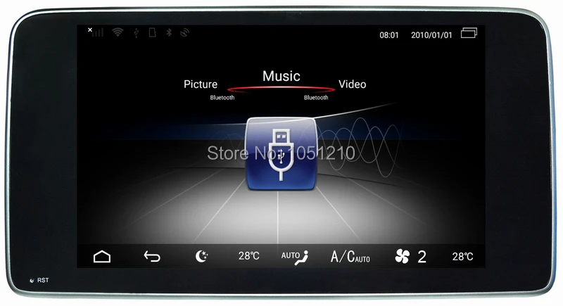 Ouchuangbo Android 8,0 медиаплеер gps радио для ML GL 2013 с 10,25 дюймовым 8 ядром 4 Гб+ 32 ГБ NBT система