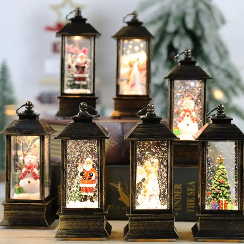 

Christmas Lantern Light Christmas Decorations For Home Lantern Led Candle Light Candles Xmass Tree Ornaments Kerst New Year Gift