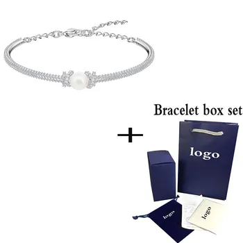 

Fashion New Bracelet Delicate and Elegant Lines Crystal Pearl Bracelet Elegant Temperament Lady Jewelry Romantic Jewelry Gift