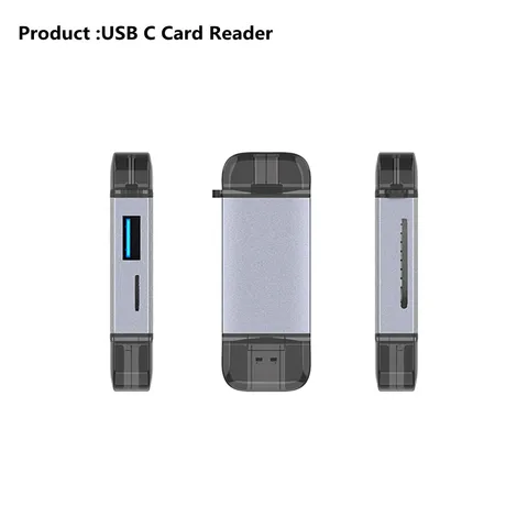 Reader Micro USB 2.0 Type C to SD Micro SD TF Adapter Accessories OTG Cardreader Smart Memory SD Card Reader