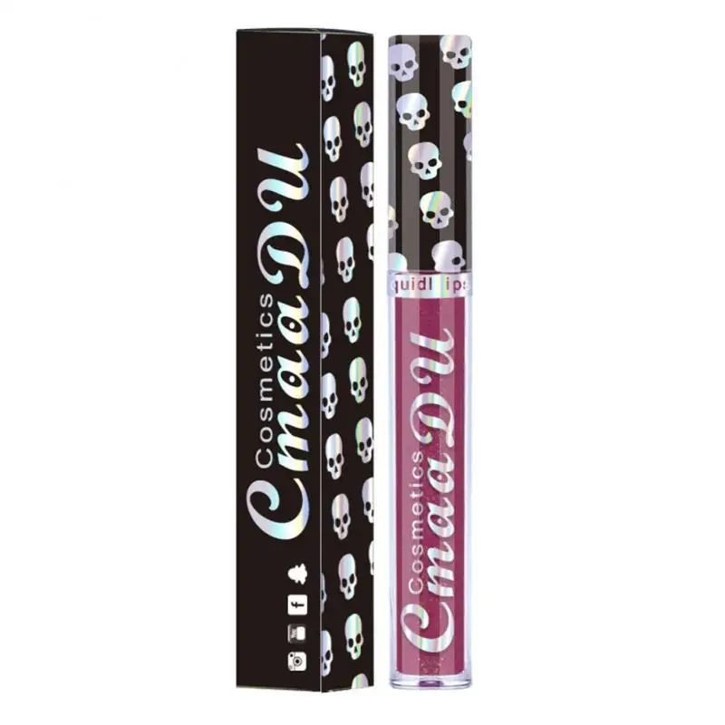 8 цветов лазерный блеск для губ блестящая Сексуальная антипригарная чашка