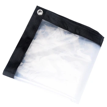 

Transparent Rainproof Shed Cloth,Waterproof Tarp Cover,Outdoor Tent Shelter for Frost Weather Plants Protection,2X4M