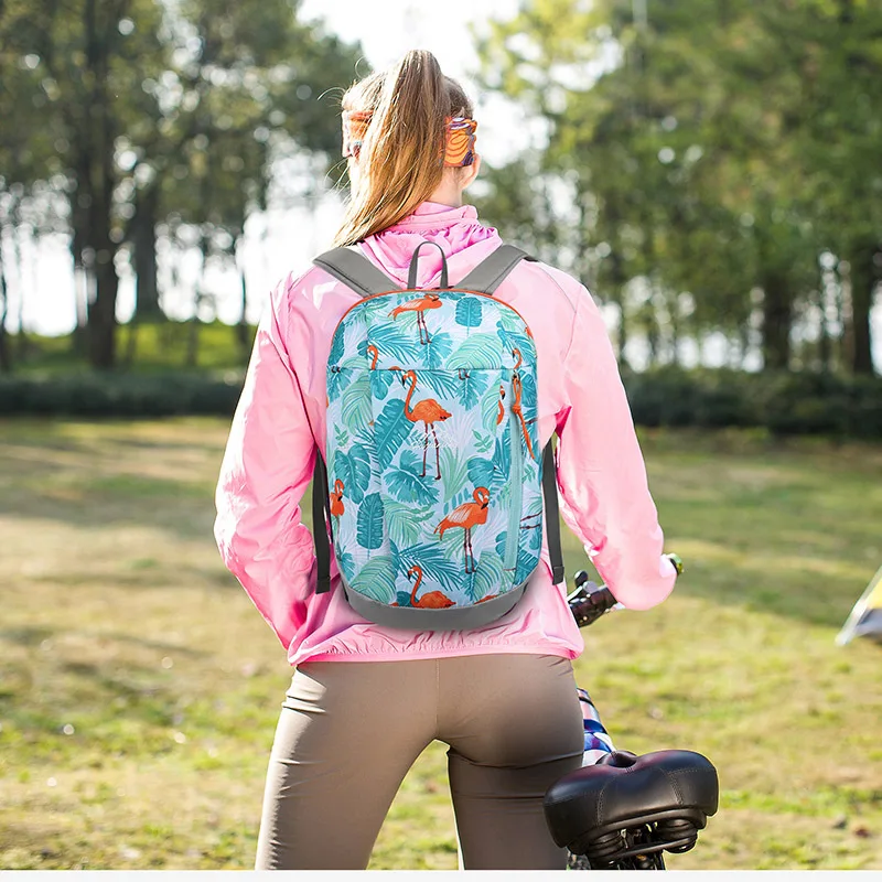 Фламинго водонепроницаемый рюкзаки спортивная сумка для путешествий на открытом воздухе Повседневный Рюкзак Унисекс Рюкзак для альпинизма сумка для хранения