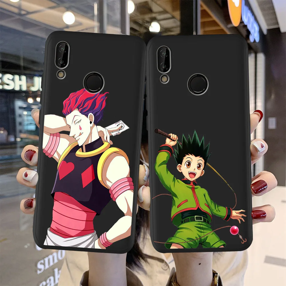 Hot Hunter X Hunter Hxh Anime Cute Hisoka Gon Killua Phone Case For Huawei P P30 P40 Lite Pro P8 P10 Mate Pro Mate 30 Pro Phone Case Covers Aliexpress