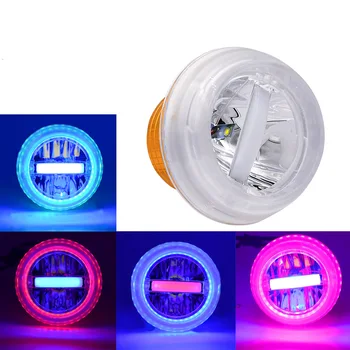 

Motorcycle Electric Car Large-Sized LED Lamp round New Style Jellyfish Breathing Built-in Headlight