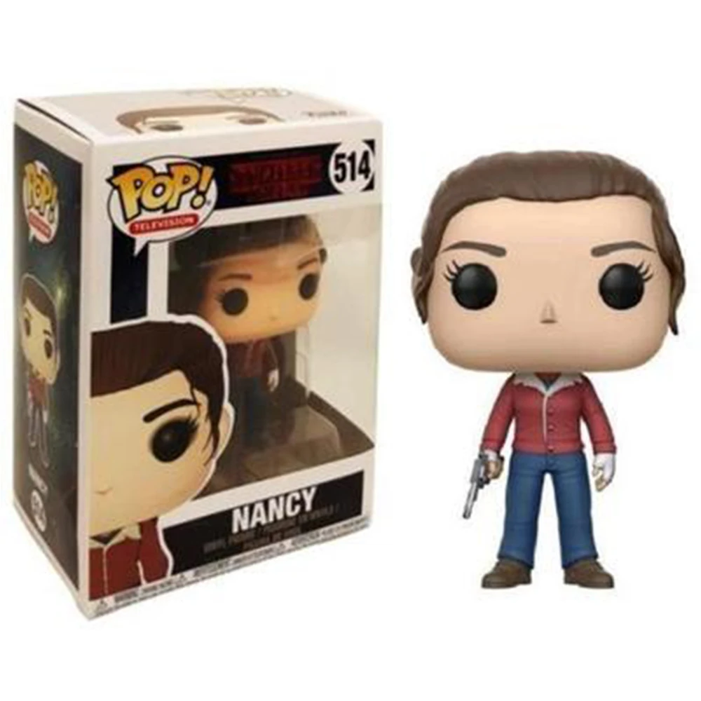 FUNKO pop stranger things Дастин Дротика Дастин Snowball Dance Steve Виниловая фигурка Коллекционная модель игрушки - Цвет: 514