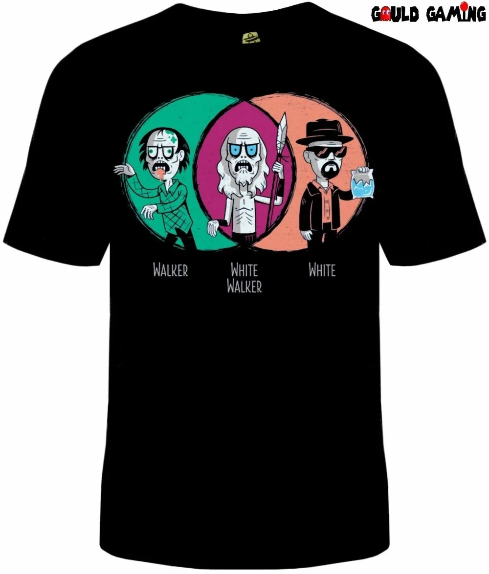 Game Of Thrones Breaking Bad Diagram T-Shirt Cotton Adult Halloween New 2019 Summer Fashion Streetwear Tops Style |