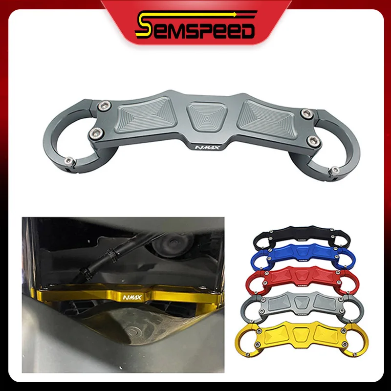 New For Yamaha NMAX V2 2020 Motorcycle Front Fork Shock Bracket Absorber Damper Brace Suspension Steering Holder | Автомобили и