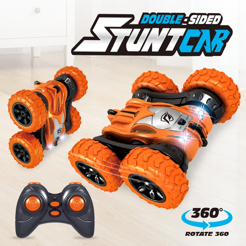 2 в 1 двухсторонняя RC Stunt автомобилей 4 г 23 минут бег подъем высокий Скорость 360
