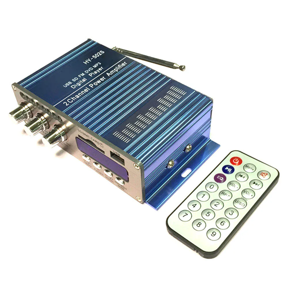 Bluetooth автомобильный Мощность усилитель стерео звук режим HiFi 2 канала мини FM аудио