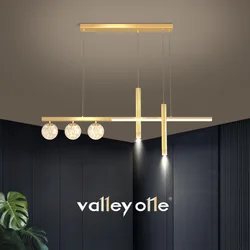 Plafonnier LED au design créatif, design moderne et luxueux, éclairage d'intérieur, luminaire décoratif de plafond, idéal pour un Restaurant, un Bar ou un café 