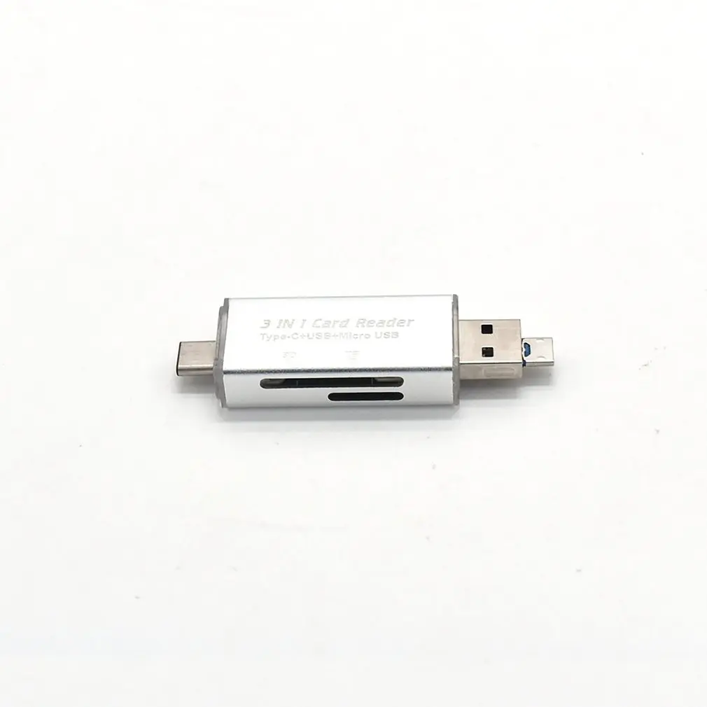 USB3.1 TYPE-C Micro USB OTG кард-ридер совместимый с мобильными телефонами и компьютерами мобильный компьютер универсальный