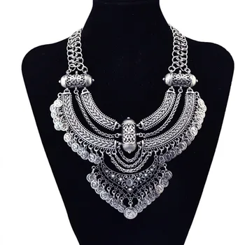 Bohemian Fashion Statement Necklace (0003)