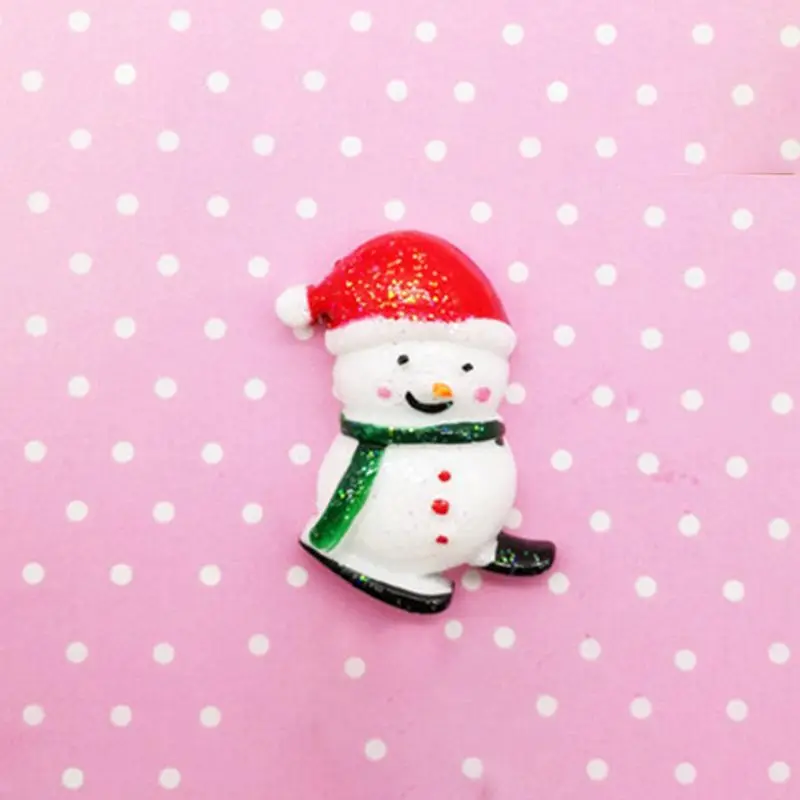Рождество DIY Смола милый снеговик шаблон чехол для телефона холодильник стикер декоративные аксессуары для фестиваля подарки Декор поставки