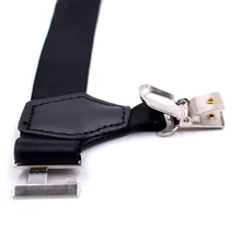 2 шт./компл. носки Подвязки Пояс для подтяжек Регулируемый нескользящий зажимы для Для мужчин Для женщин