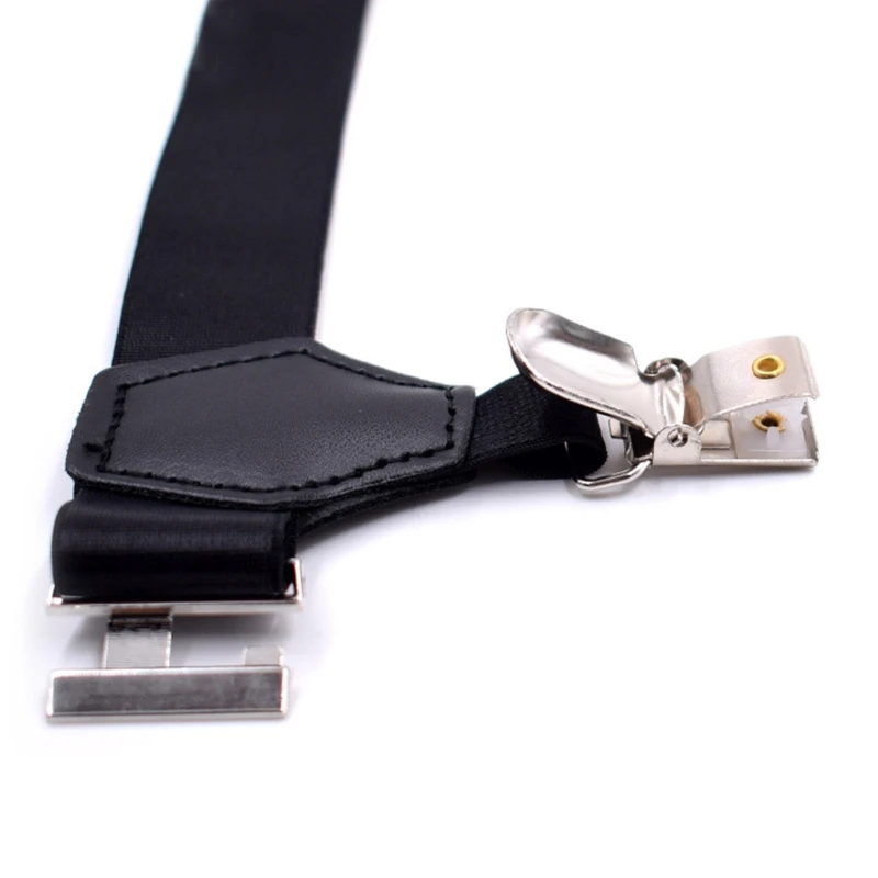 

2Pcs/Set Socks Garters Belt Suspenders Adjustable Non-slip Clips For Men Women
