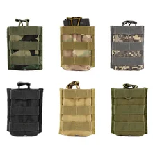 Тактический одиночный винтовочный Журнал Mag сумка открытая верхняя сумка для M4/M16 5,56. 223