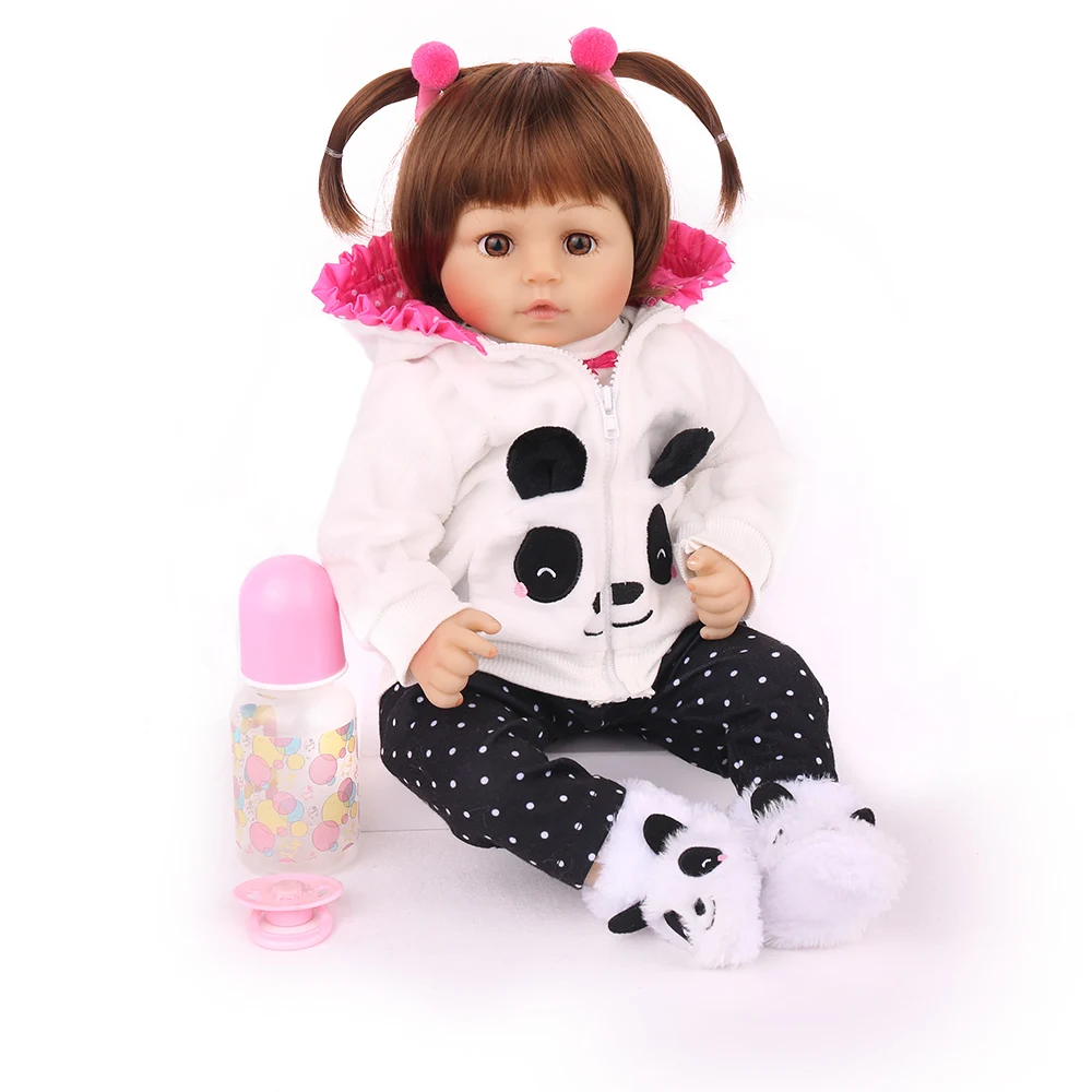 boneca reborn doll NPKDOLL Toys Silicone reborn baby born doll lifelike adorable boneca reborn girl toys for children